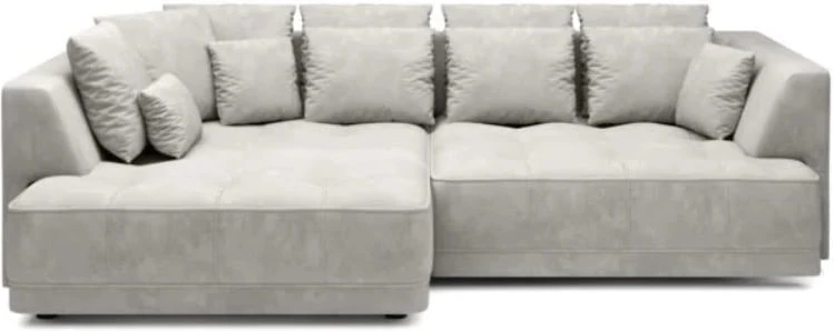 Tigabox left-hand corner sofa with electric reclining seat and bedding box Gr1