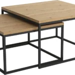 Set of two Gino Gr1 coffee tables