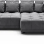 Tiga right corner sofa with electric reclining seat Gr1