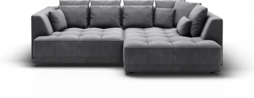 Tiga right corner sofa with electric reclining seat Gr1