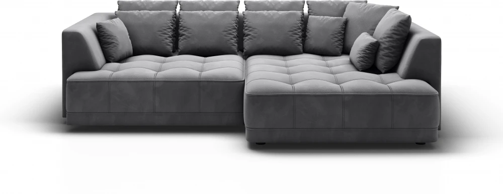 Tiga right corner sofa with electric reclining seat Gr1