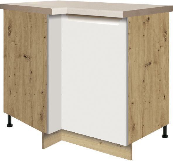 Base corner cabinet 100/70 cm Glamour GLA-14DP