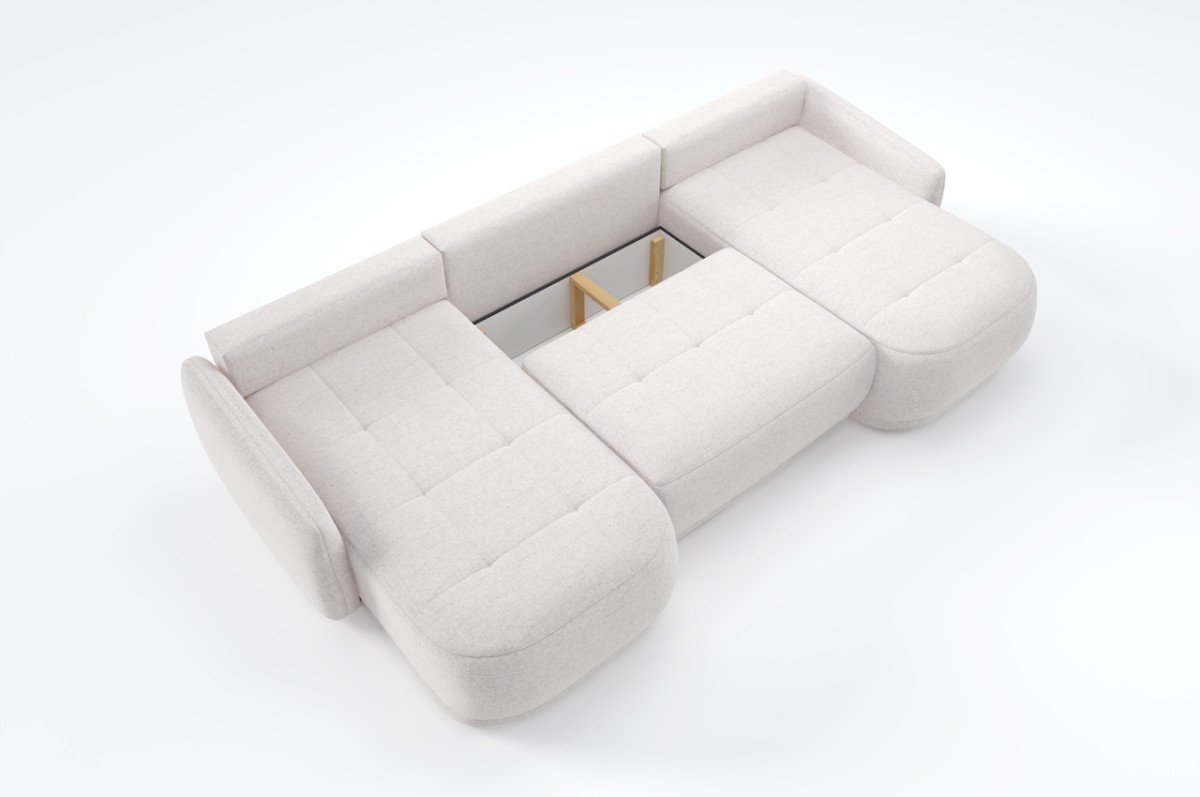 Krabi U-shaped corner sofa bed - Image 6