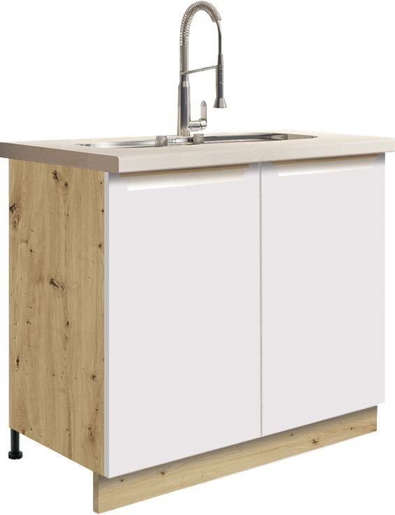 Base sink cabinet 90 cm Glamour GLA-13D