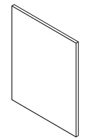 Upper cabinet side wall 92x30.4 Deck - Image 2