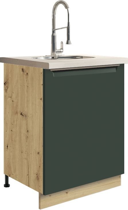 Base sink cabinet 60 cm Glamour GLA-11D - Image 3