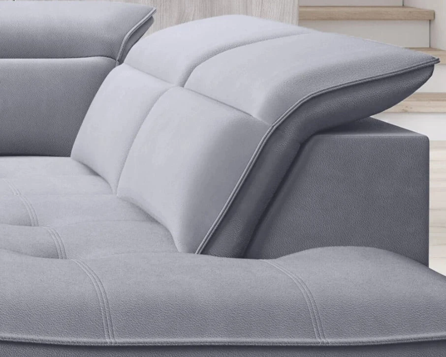 Murillo L left corner sofa with electrically adjustable seat depth Gr1 - Image 4