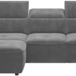 Colombo Mini left corner sofa with lounge function and bedding box Gr1