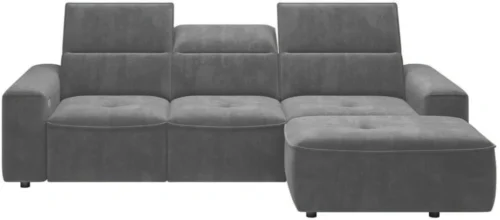 Colombo Mini right corner sofa with lounge function and bedding box Gr1