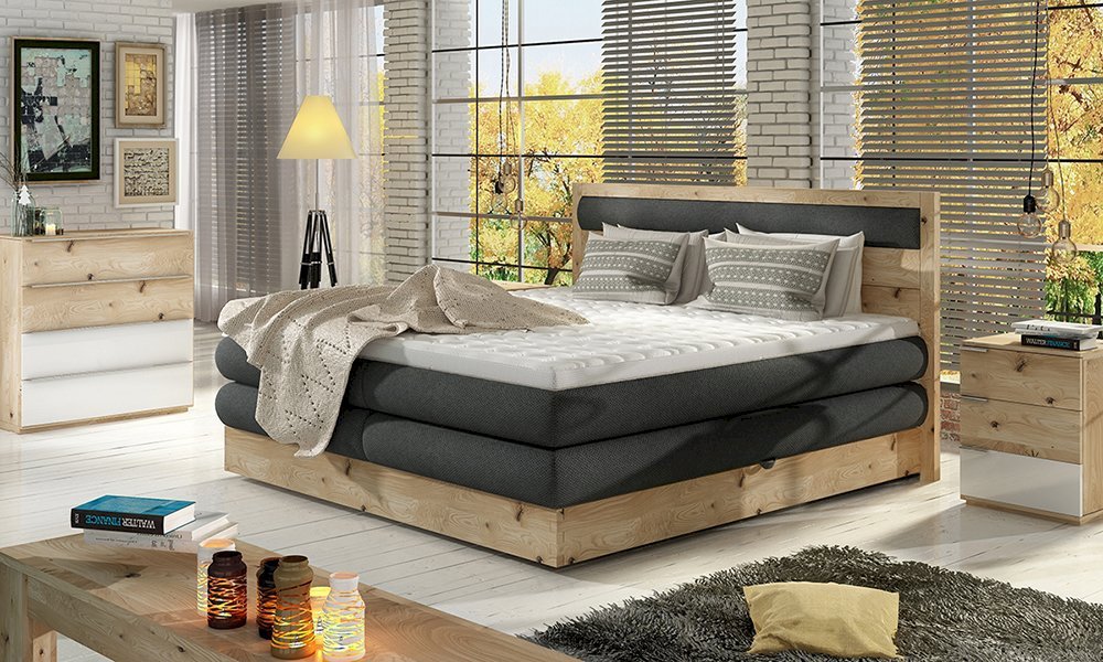 Continental bed with storage Diori 180x200 Gr1 - Image 7