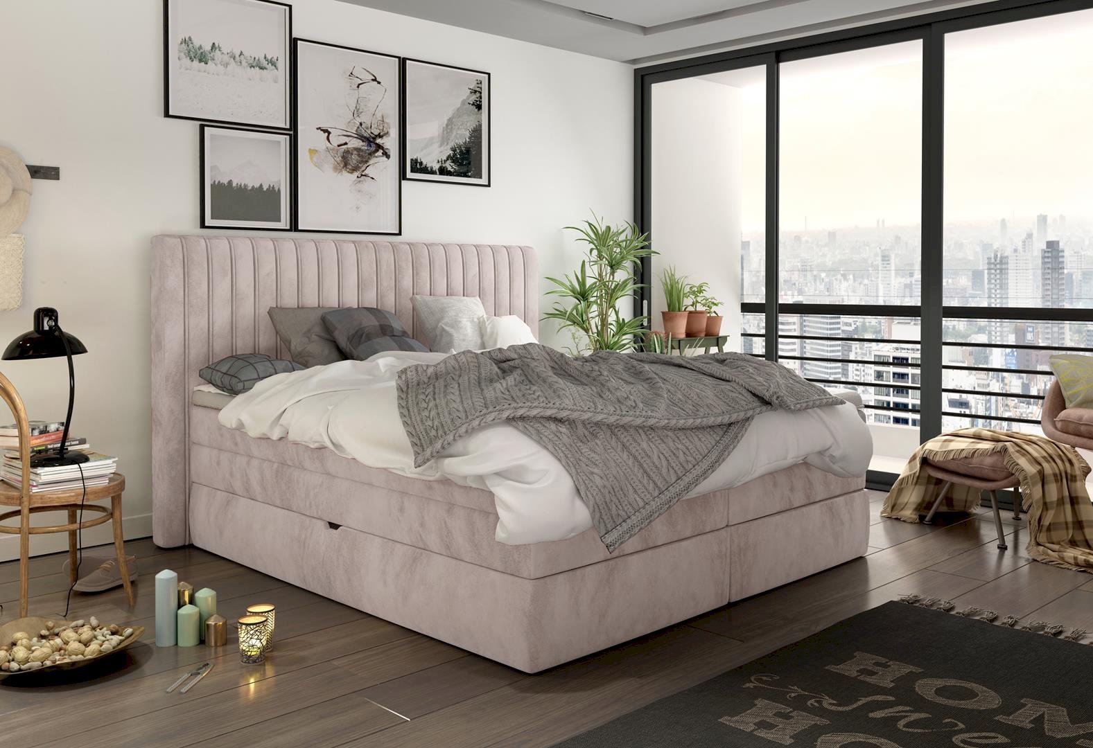 Minola continental bed 180x200 Gr1 - Image 7