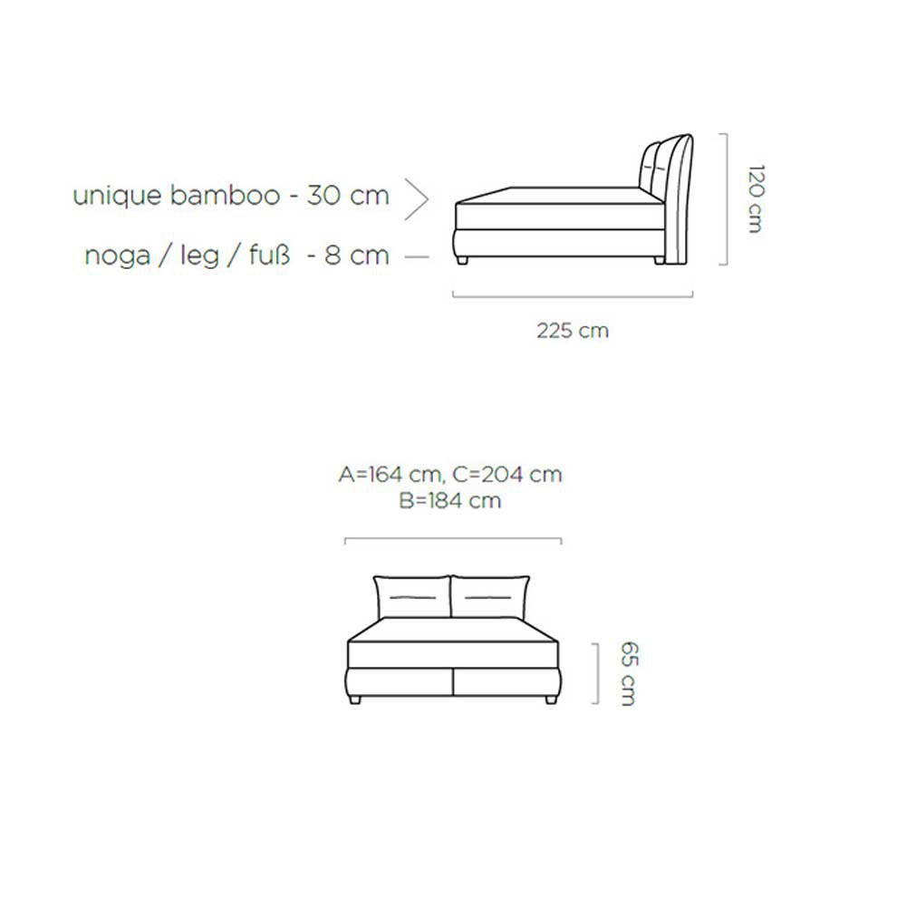 Fog bed cover 180x200 Gr1 - Image 2