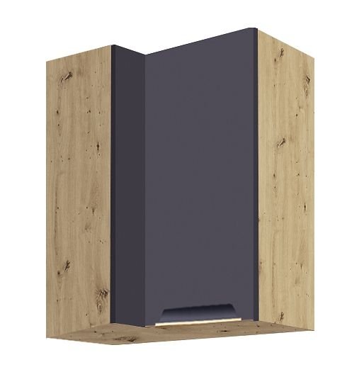 Wall cabinet 70/40 cm corner Glamour GLA-45GP - Image 2