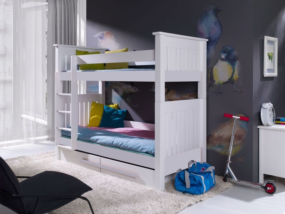 CASIMIR bunk bed with drawers for two persons 80x181 cm