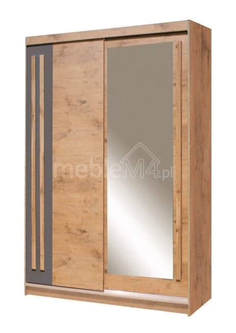 Sliding wardrobe "Effect EF-4", oak "Lancelot"