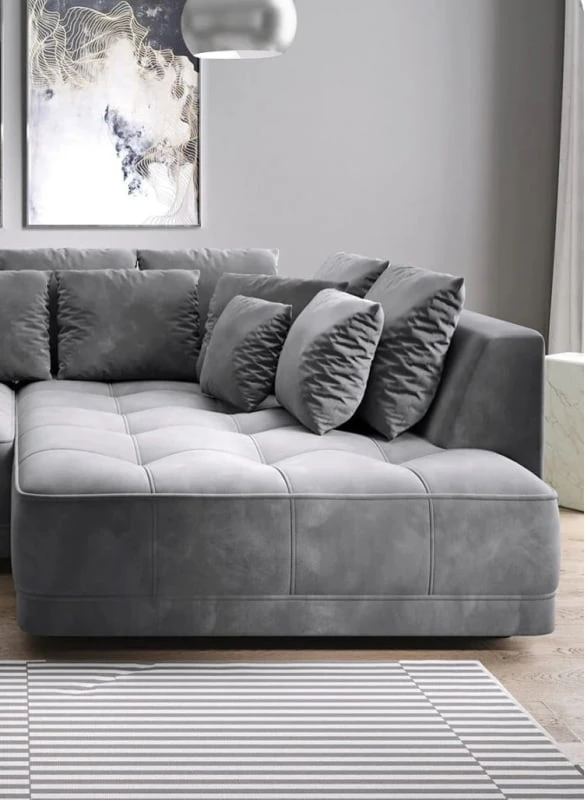 Tiga right corner sofa with electric reclining seat Gr1 - Image 2