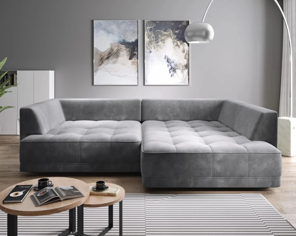Tiga right corner sofa with electric reclining seat Gr1 - Image 7