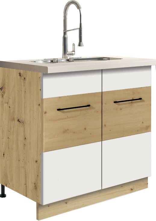 Infinity INF-12D 80 cm base cabinet for sink - Image 2