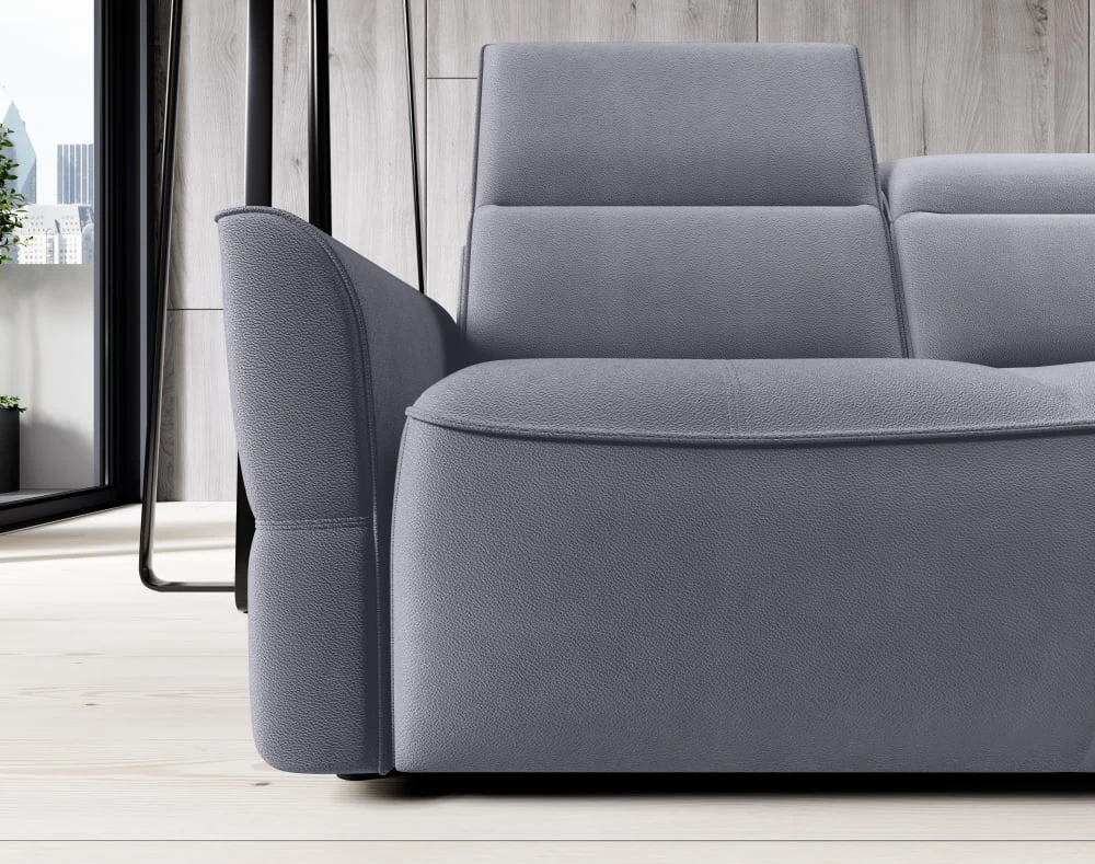 Murillo L right-hand corner sofa with electrically adjustable seat depth Gr1 - Image 3