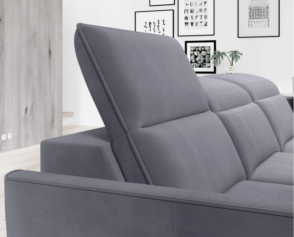 Murillo L right-hand corner sofa with electrically adjustable seat depth Gr1 - Image 2