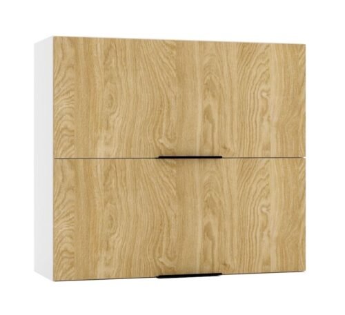 Wall cabinet 80 cm, with hinged handles, Sonja W80GRF/2