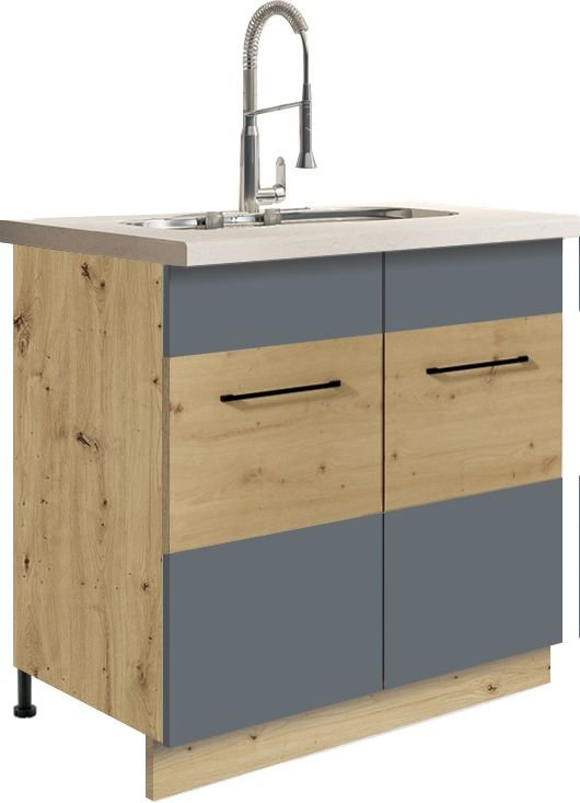 Infinity INF-12D 80 cm base cabinet for sink - Image 3