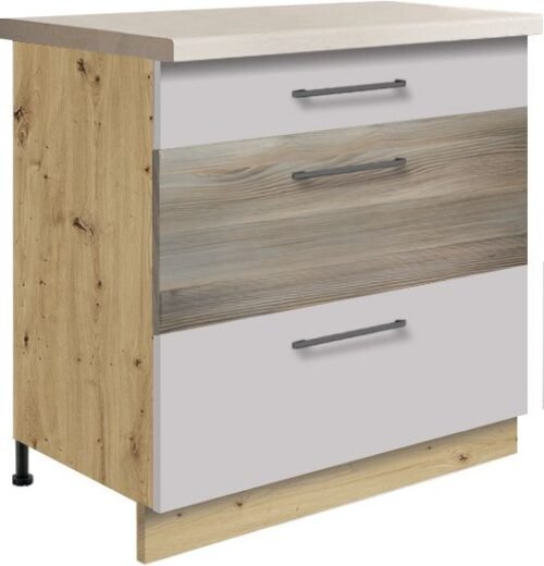 Base cabinet with drawers 80 cm Infinity INF-22D