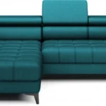 Baggio left corner sofa with electric reclining seat and bedding box Gr1