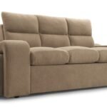 Wela sofa bed with cushions + 2 poufs Gr1