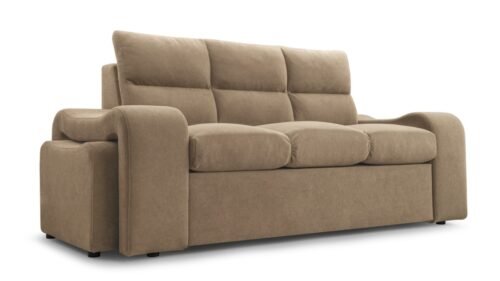 Wela sofa bed with cushions + 2 Gr2 poufs
