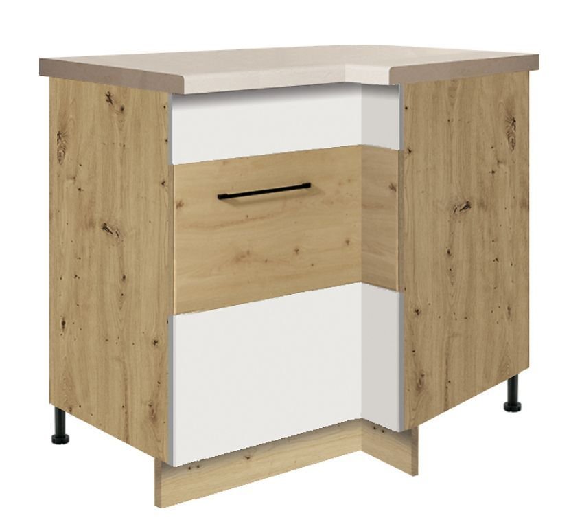 Base corner cabinet 100/70 cm Infinity INF-15DL - Image 2