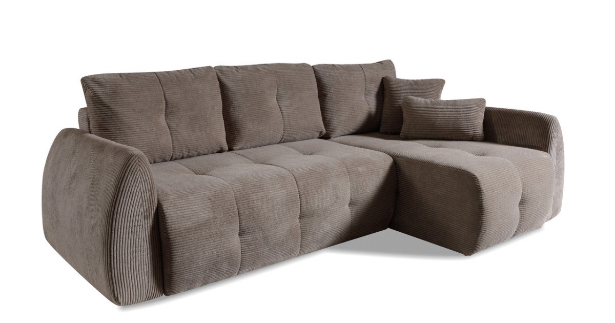 Luna Gr3 fold-out corner sofa - Image 3