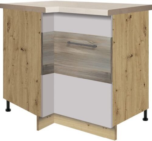 Base corner cabinet 100/70 cm Infinity INF-14DP