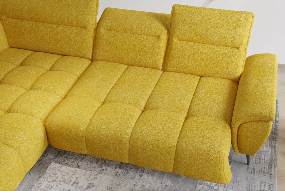 Montana L left corner sofa with electrically adjustable seat depth Gr1 - Image 3
