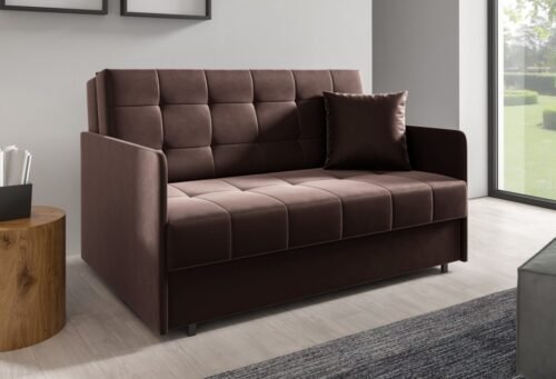 Two-seater American sofa, type 174, Slim Pik