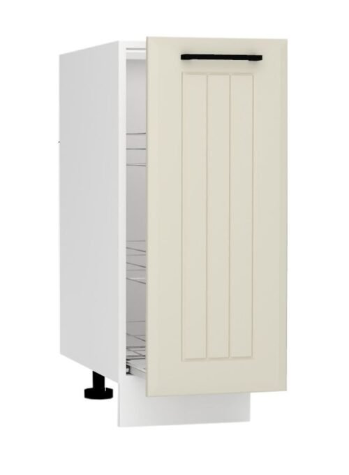 Base cabinet 30 cm cargo D30 with basket and soft closing Irma