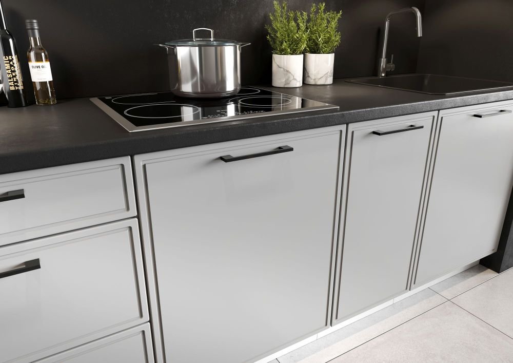 Divided side wall for tall base cabinet 223.3x56.4 Emily - Image 5