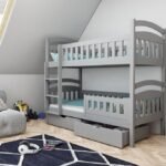 DOMINIK II bunk bed with drawers – for 2 persons 90x200 cm