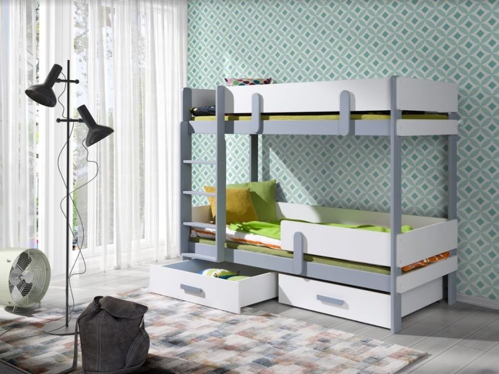 ETTORE bunk bed with drawers 80x200 cm - Image 2