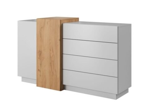 3D three-dimensional chest of drawers 2D4S