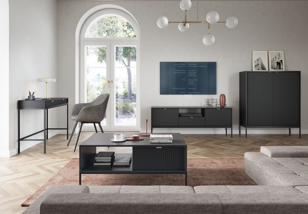 Nova L-104 coffee table, black - Image 5