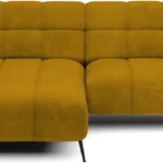 Mystic left-hand corner sofa with electrically adjustable seat depth Gr1