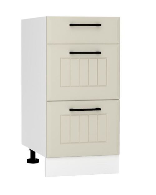 40 cm base cabinet with drawers D40S/3 Irma