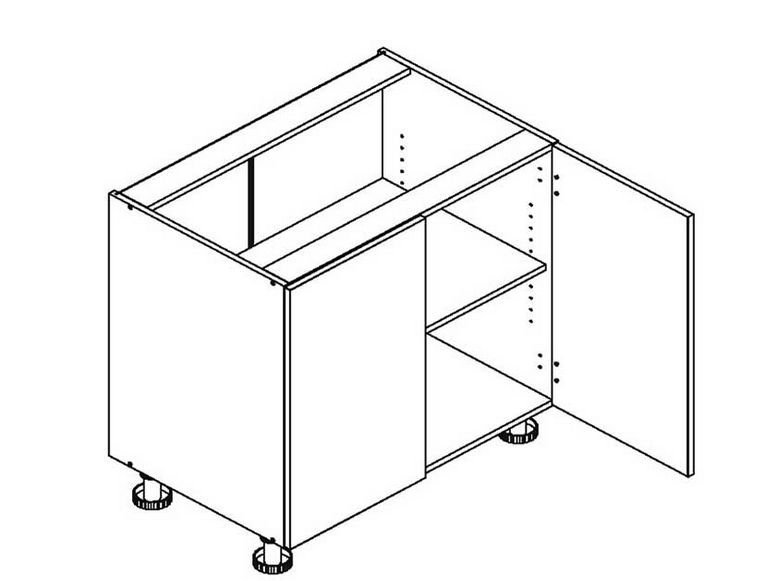 Base cabinet 80 cm D80 Irma - Image 2