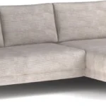 Right-hand corner sofa "Capitol" with sleeping function "DL" and bedding box "Gr1"