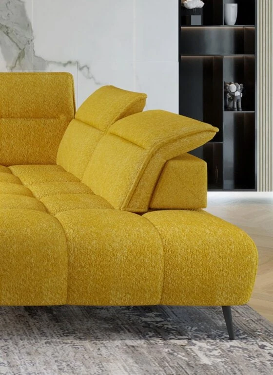 Montana L left corner sofa with electrically adjustable seat depth Gr1 - Image 5