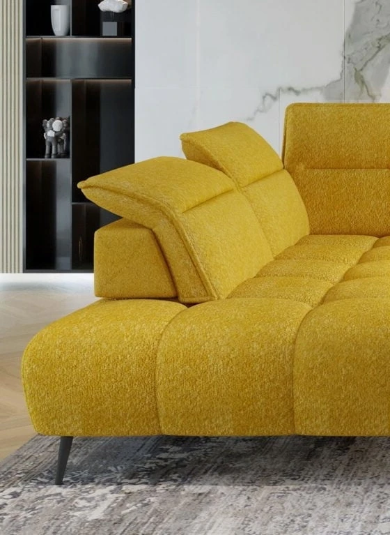 Montana L right corner sofa with electrically adjustable seat depth Gr1 - Image 5