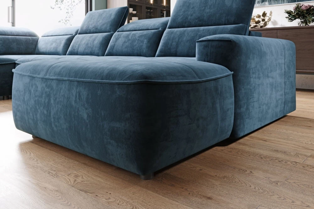 Colombo XL left corner sofa with electrically adjustable seat depth Gr1 - Image 3