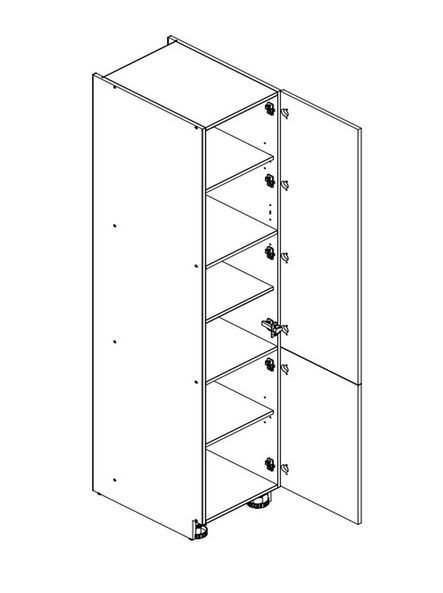 60 cm column cabinet, pantry D60SŁ P/L Irma - Image 2