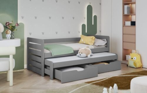 TOMASZ youth folding bed for 2 persons 90×200 cm